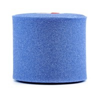 Pretape Kinefis 7.5cm x 27m: prevendaje deportivo de fina espuma ideal para cualquier práctica deportiva (color azul)
